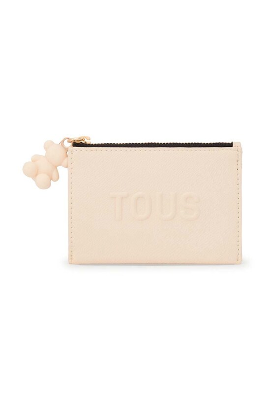 Tous portofel imitatie de piele bej 2001936001