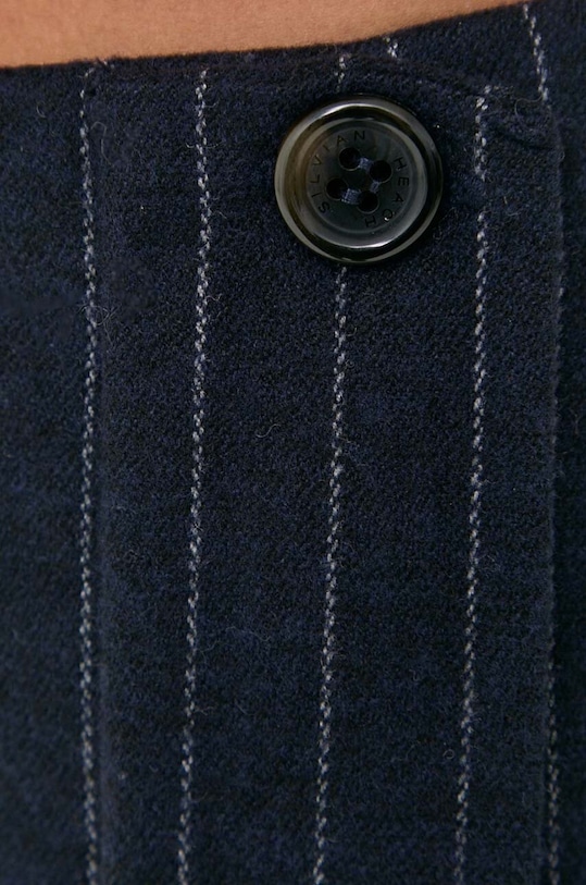 Nohavice Silvian Heach CVA23091PA tmavomodrá