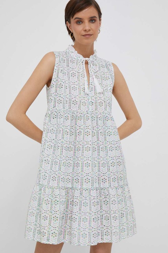 Rich & Royal rochie din bumbac mini multicolor 2305.616