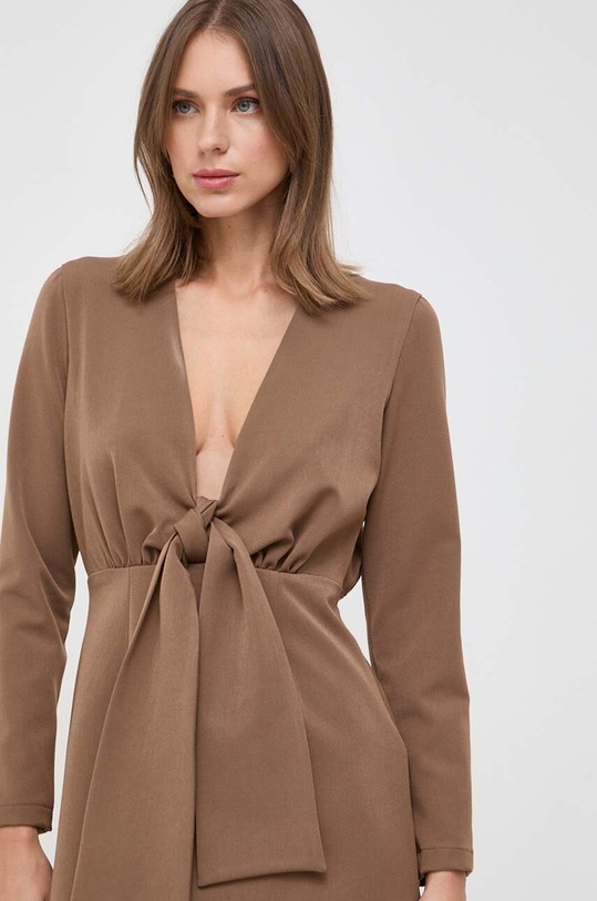 Šaty Silvian Heach hnedá CVA23022VE