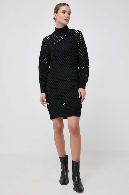 Silvian Heach sukienka casual czarny CVA23124VE