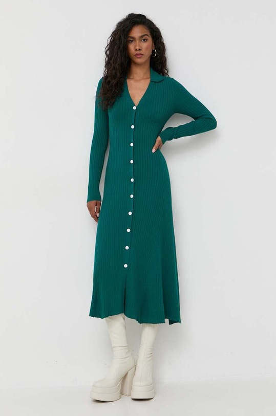 Silvian Heach sukienka casual zielony GPA23433VE