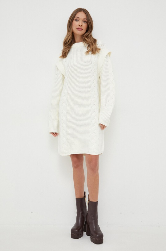 Silvian Heach rochie GPA23227VE bej ZW23