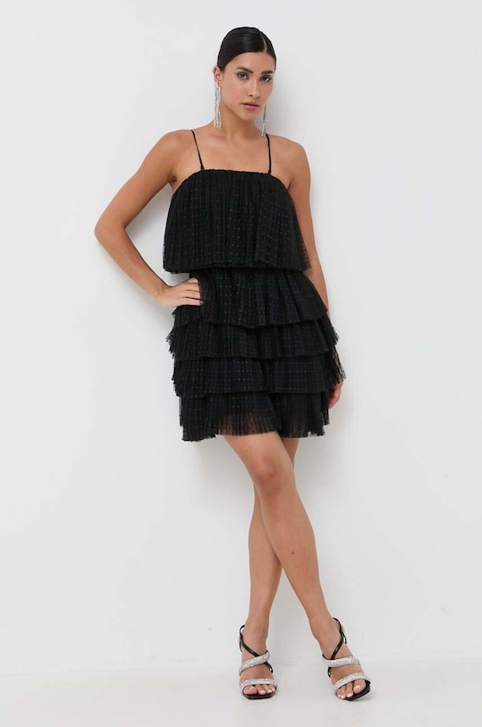 Silvian Heach sukienka GPA23316VE czarny ZW23