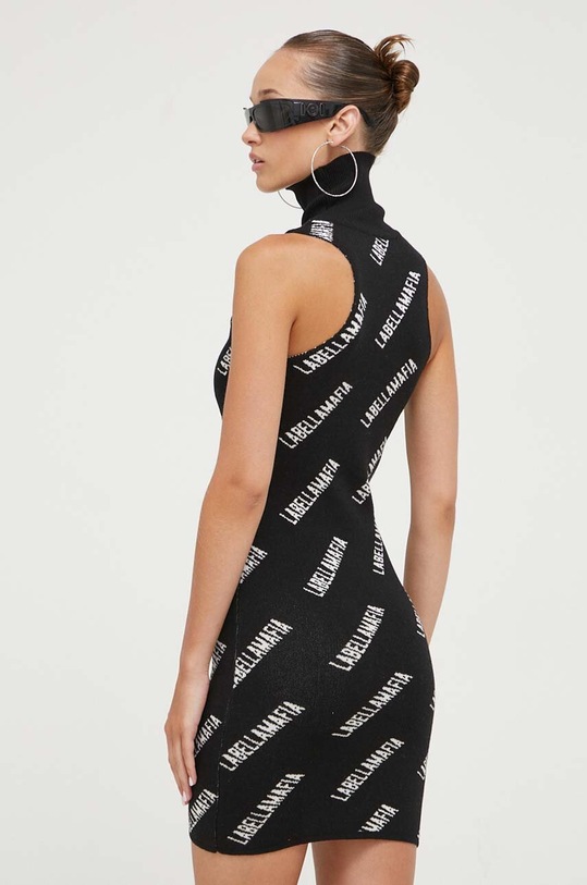 Ruházat LaBellaMafia ruha LB.25250 fekete