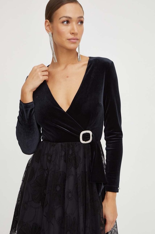 Nissa sukienka czarny RS14372