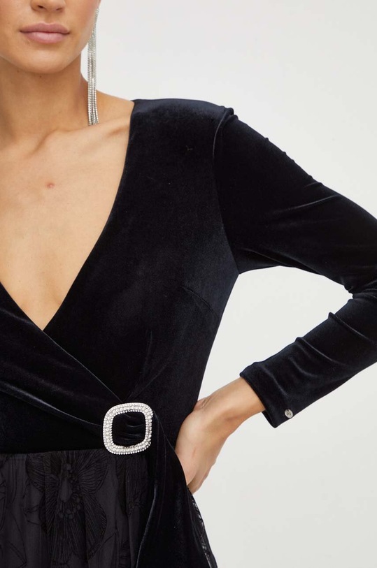 Nissa sukienka RS14372 czarny