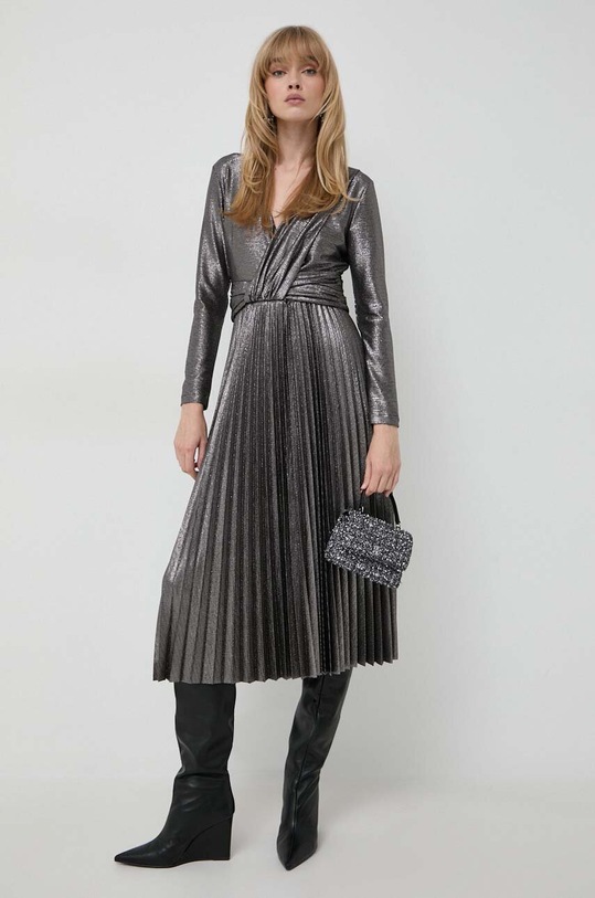 Nissa rochie RS14456 argintiu ZW23