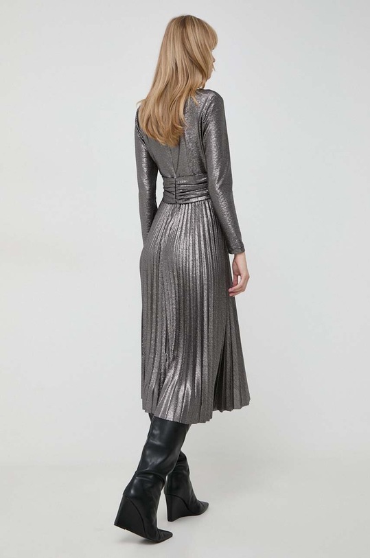 Îmbrăcăminte Nissa rochie RS14456 argintiu