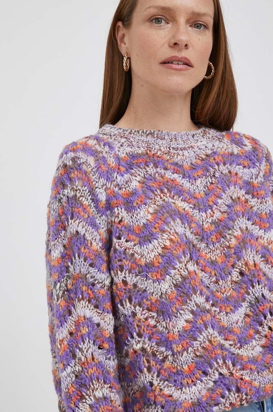 Rich & Royal gyapjúkeverék pulóver többszínű 2307.131