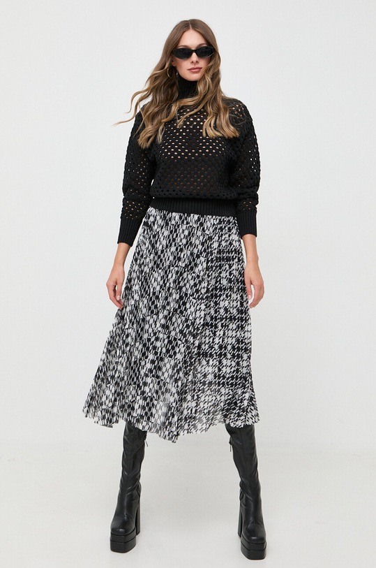 Πουλόβερ Silvian Heach CVA23125MA μαύρο ZW23