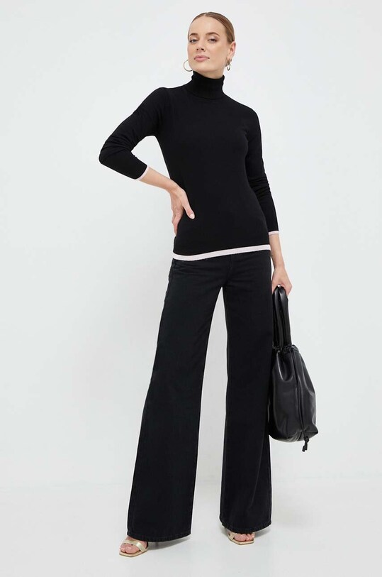 Silvian Heach sweter GPA23030LU czarny ZW23