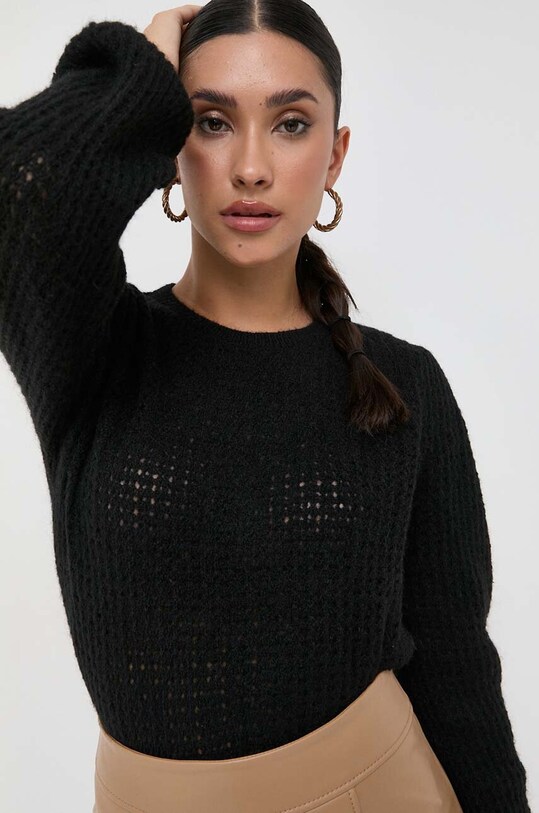 Silvian Heach sweter czarny GPA23354MA