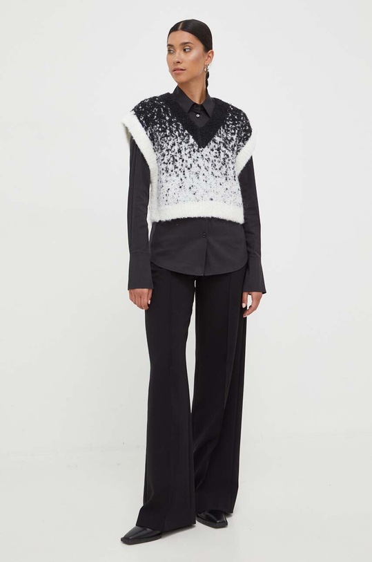 Silvian Heach mellény GPA23346GL fekete ZW23