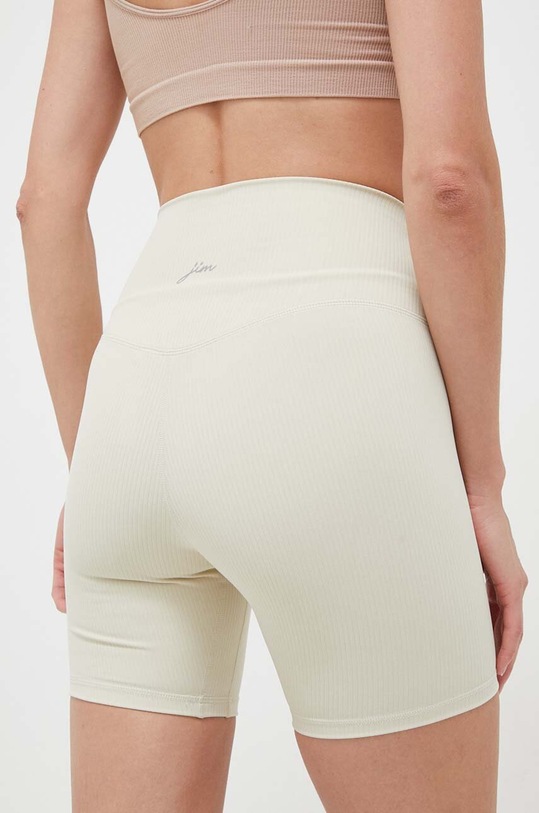 Îmbrăcăminte JOYINME pantaloni scurți de yoga Ribbed Szorty.Ribbed bej