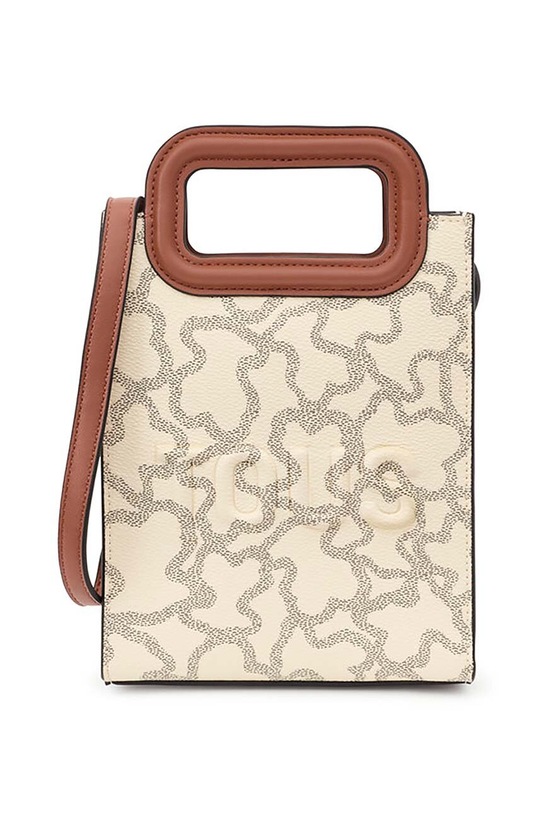 Tous torebka nie mieści A4 beżowy 2001727403