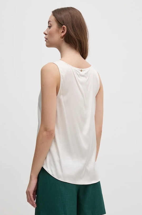 Odzież Mos Mosh top jedwabny 153590. beżowy