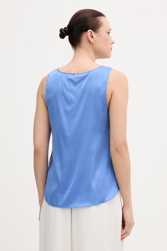 Odzież Mos Mosh top jedwabny 153590. niebieski