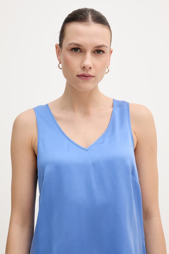 Mos Mosh top jedwabny niebieski 153590.