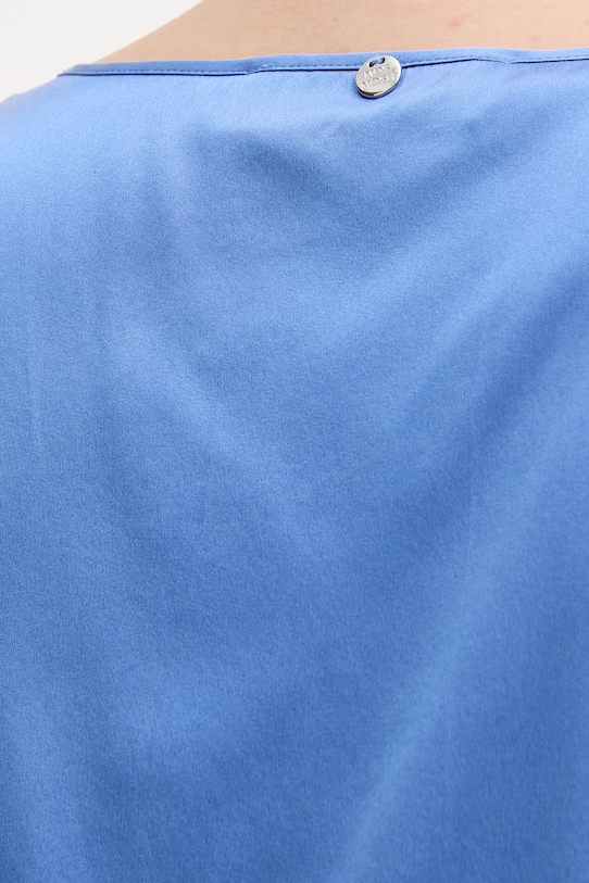 Mos Mosh top jedwabny 153590. niebieski