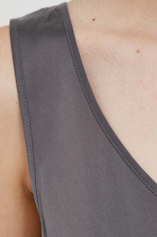 Mos Mosh top jedwabny 153590. szary