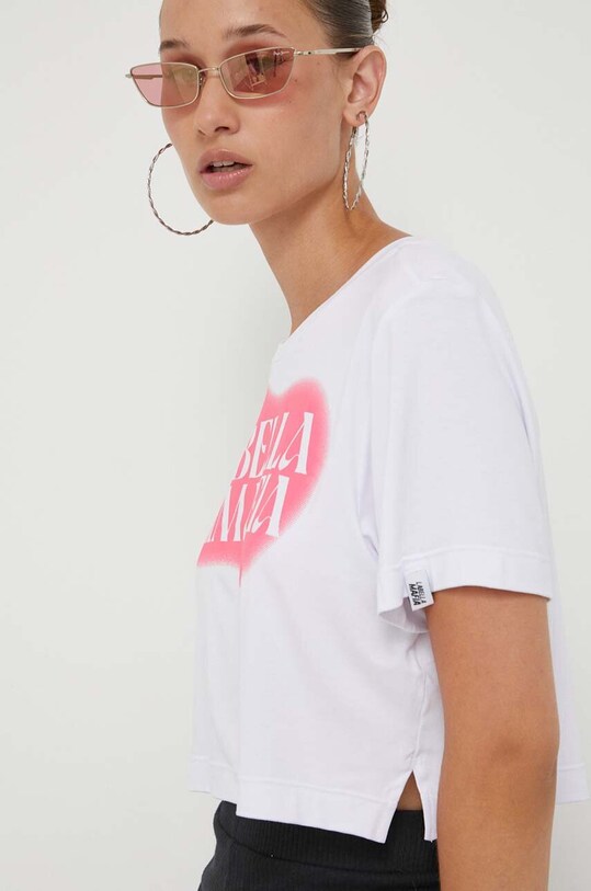 LaBellaMafia t-shirt biały LB.28504