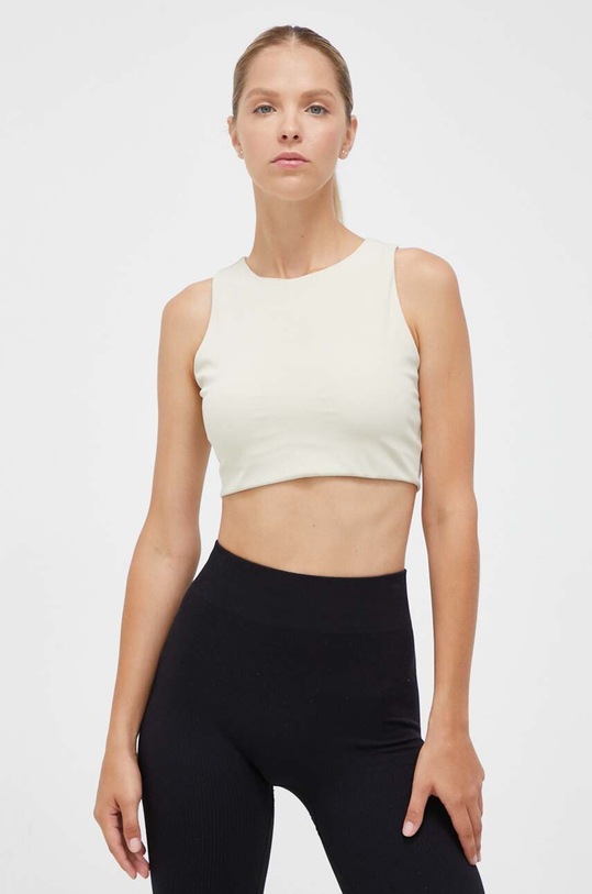 JOYINME top de yoga Pulse Ribbed uni bej Top.Pulse.Ribbed