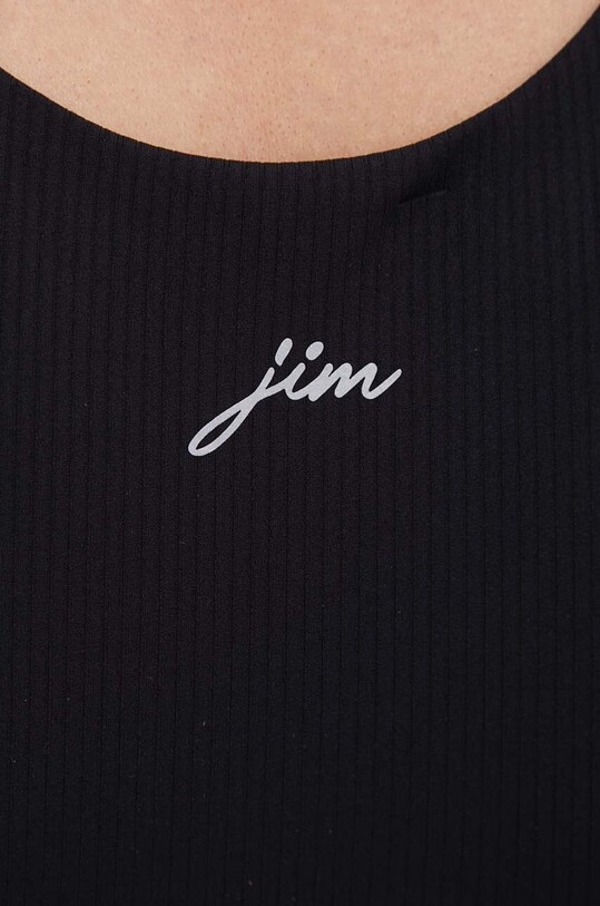 JOYINME top do jogi Pulse Ribbed Top.Pulse.Ribbed czarny