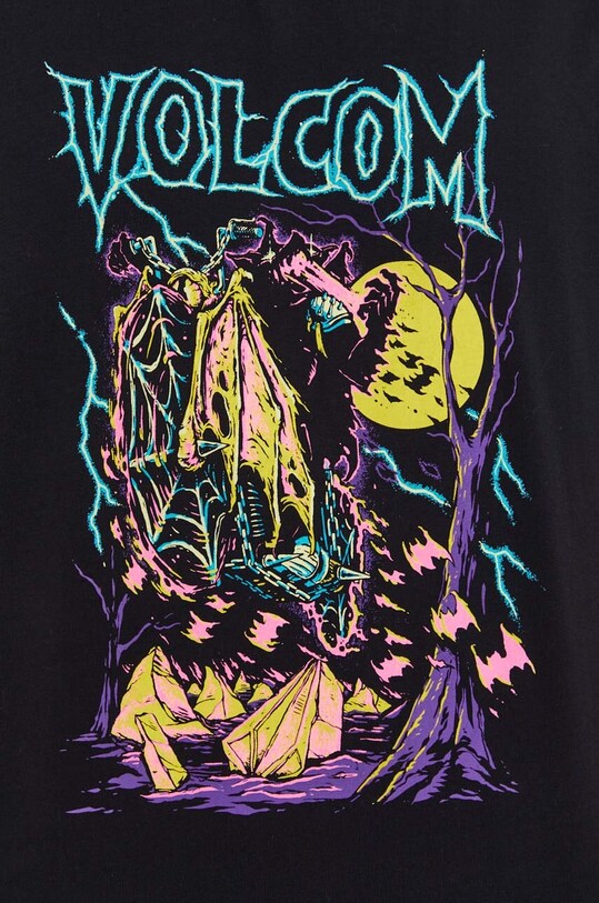 Volcom t-shirt bawełniany x Max Sherman A5232308.BLK czarny