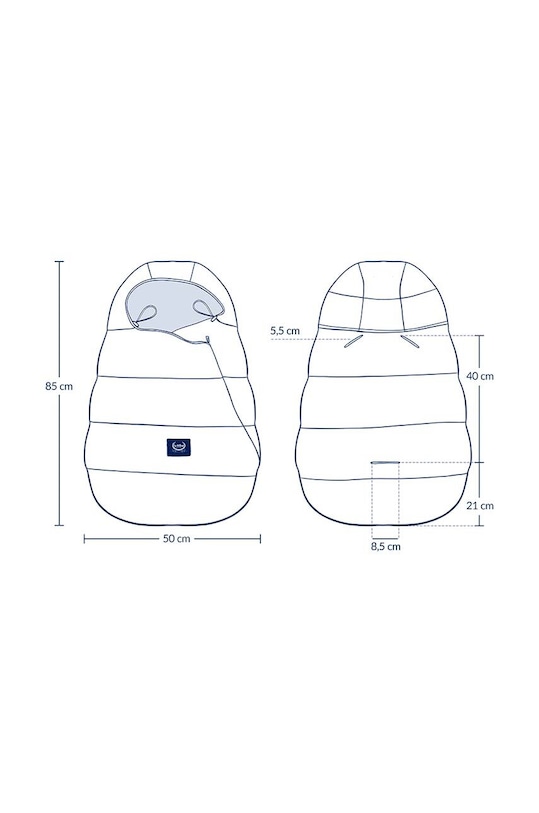 Конверт для детской коляски La Millou Baby оранжевый 144783.Spi