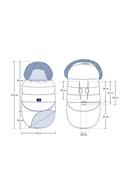 La Millou sac de dormit pentru cărucior Combo Multi 145155.Spi verde