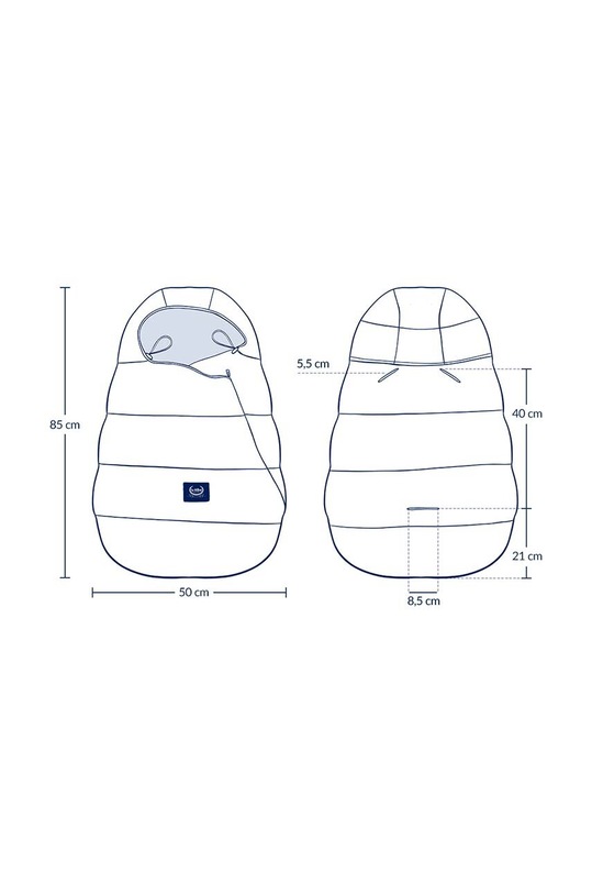 La Millou sac de dormit pentru cărucior Baby portocaliu 144782.Spi
