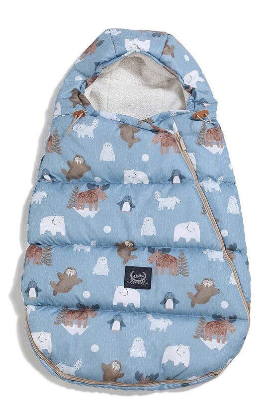 La Millou śpiworek do wózka Baby Multi Produkt niemowlęcy niebieski 149327.Spi