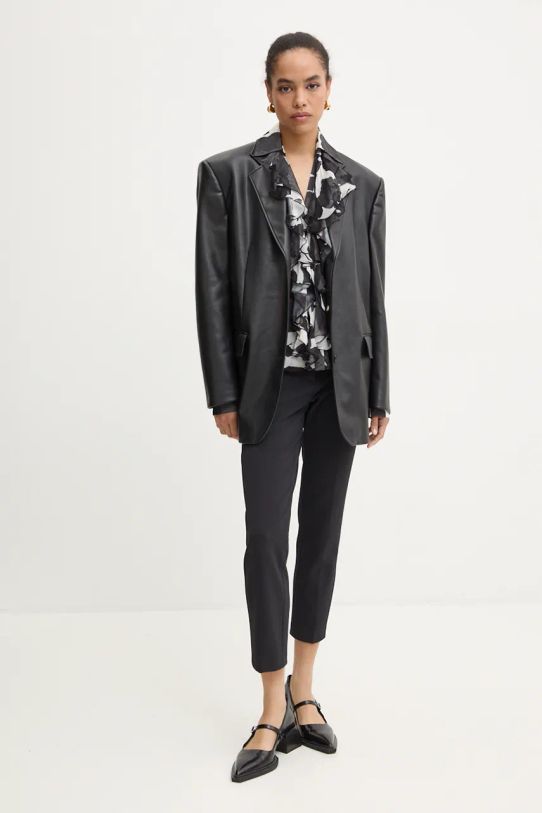 Blugirl Blumarine camasa de matase RF4118.T3948 gri ZW24