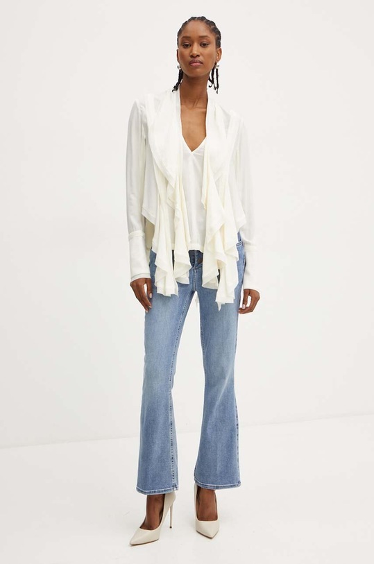 Silvian Heach bluzka BIZOT CVA24008BL beżowy ZW24