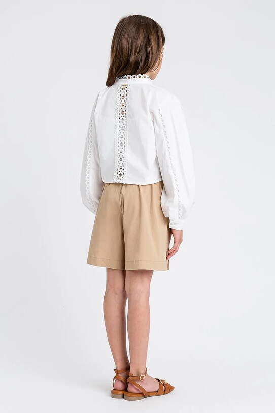 Κοριτσίστικα Παιδική μπλούζα Twinset 251GJ2411.128.170 λευκό