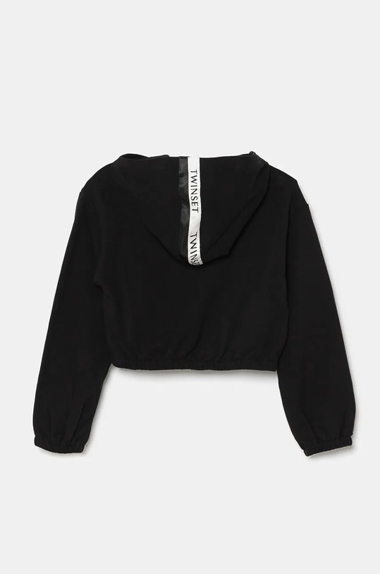 Dětská mikina Twinset 242GJ2331 černá ZW24