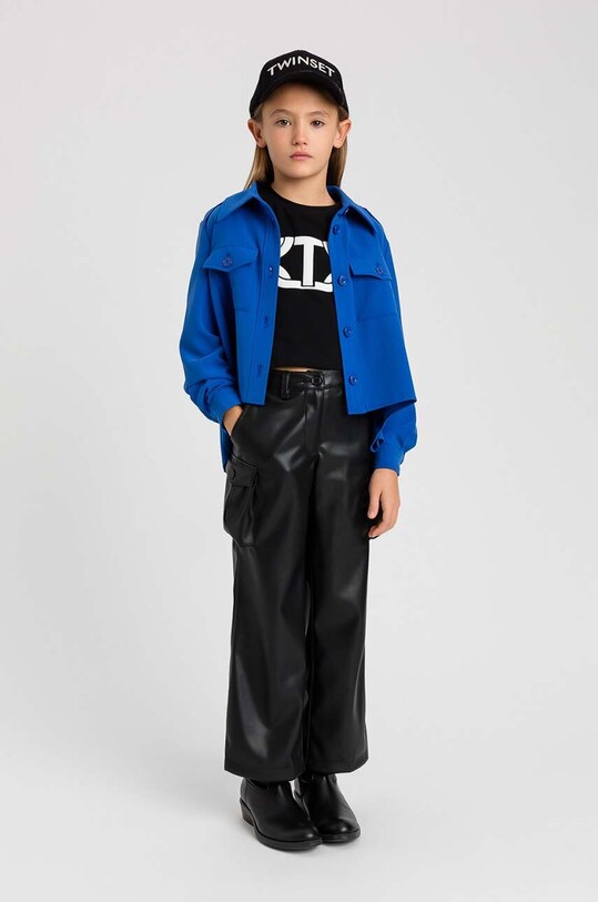 Twinset longsleeve copii negru 242GJ2032