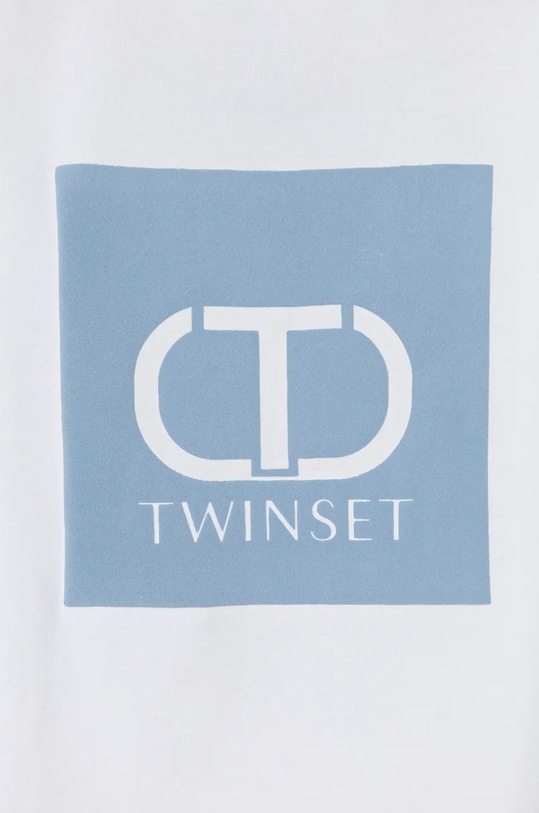 DÍVKA Dětské tričko s dlouhým rukávem Twinset 242GJ2030.98.116 bílá