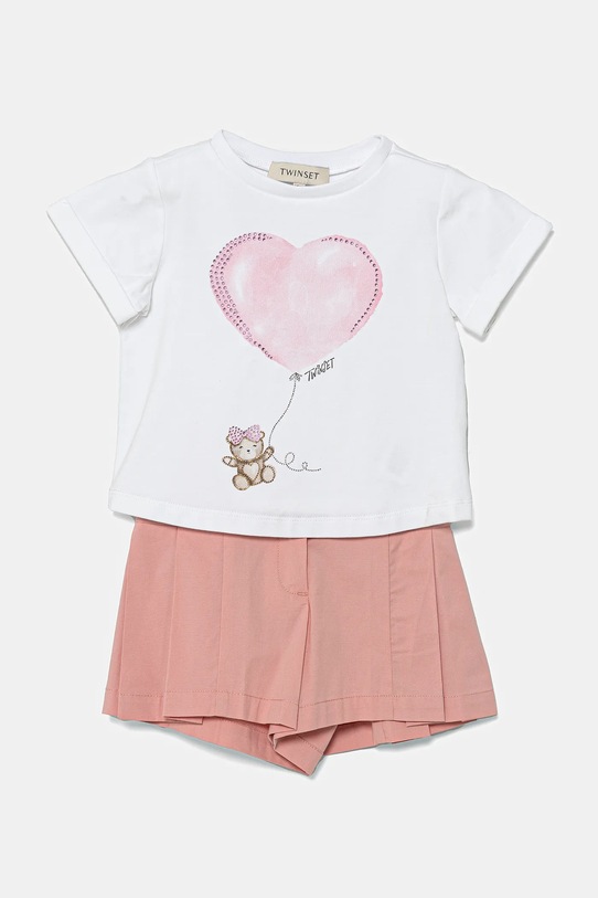 Дитячий комплект Twinset 2-pack тканина білий 251GJ242C.86.116