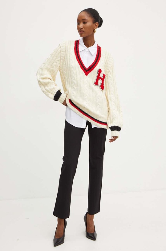 Košulja Silvian Heach REHA GPA24219CA bijela ZW24