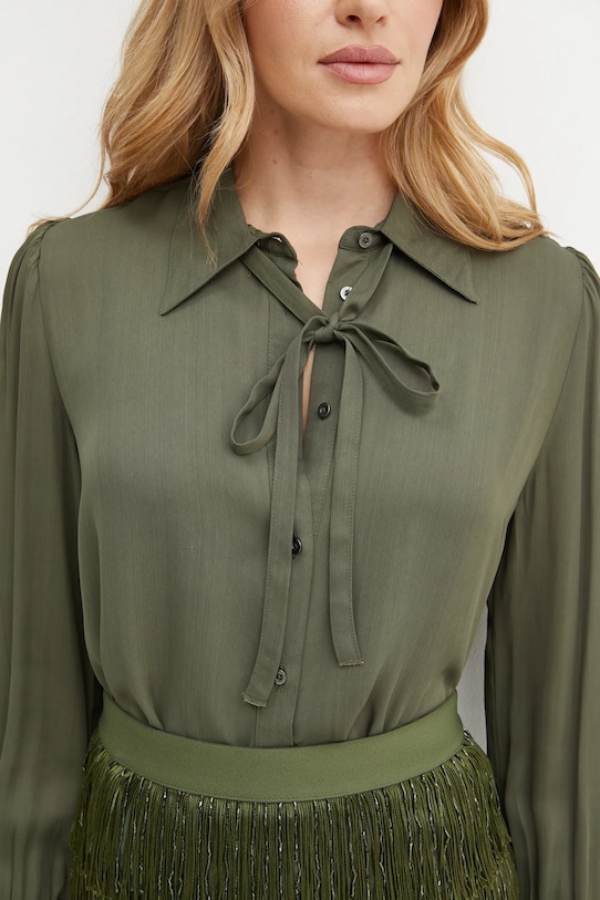 Košulja Silvian Heach LAMIE casual zelena GPA24028CA