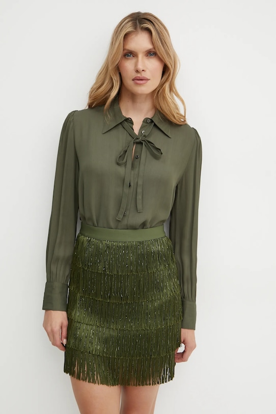 Košulja Silvian Heach LAMIE zelena GPA24028CA