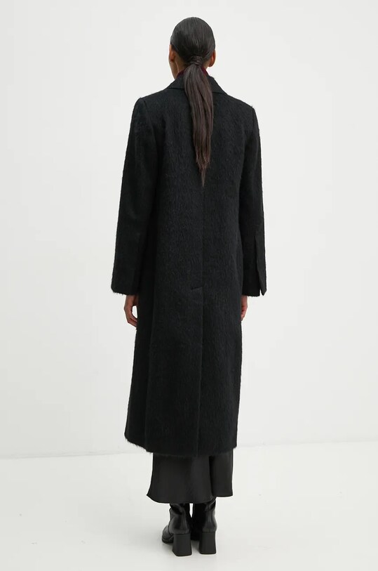 Îmbrăcăminte Day Birger et Mikkelsen palton din lana Franka - Fuzzy Autumn DAY65243395 negru