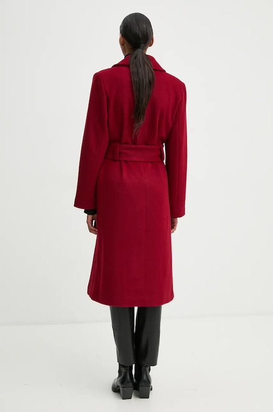 Ρούχα Μάλλινο παλτό 2NDDAY Liviana 2245132514 κόκκινο