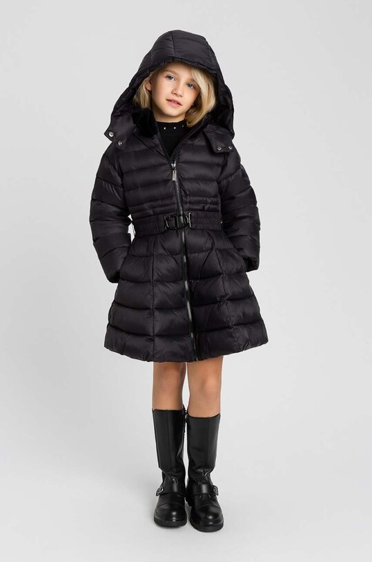 Дитяча куртка Twinset з підкладкою чорний 242GJ2320
