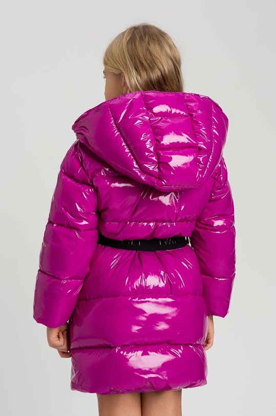 Dětská bunda Twinset 242GJ2161.98.116 růžová ZW24