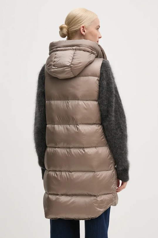 Oblečení Péřová vesta Bomboogie VW630STDLC4 hnědá