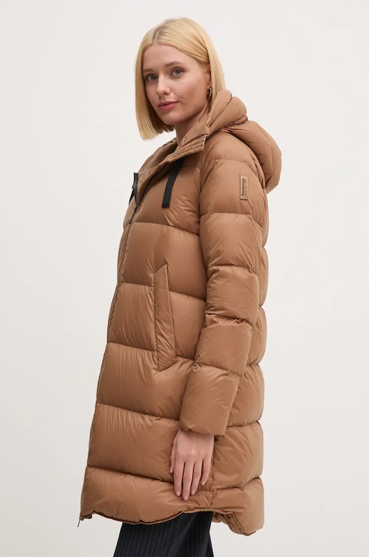 Péřová bunda Bomboogie hnědá CW6630TMNA4