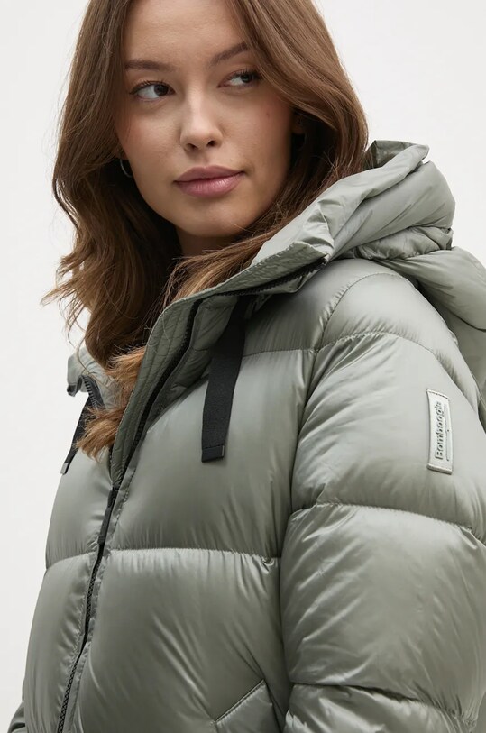 Μπουφάν με επένδυση από πούπουλα Bomboogie πράσινο CW6630TDLC4
